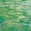 White/Dark Green