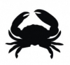 Precut Vinyl Stencils -  Crab