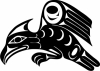 Precut 12" Vinyl Stencils - Northwest Native Raven 3