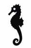 Precut Vinyl Stencils -  Seahorse