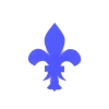 Fleur de Lis 3in