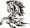 Precut 12" Vinyl Stencils - Flaming Horse