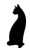 Precut Vinyl Stencils -  Cat Silhouette