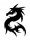 Precut Vinyl Stencils -  Dragon