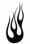 Precut Vinyl Stencils -  Flames 3