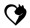 Precut Vinyl Stencils -  Cat Heart